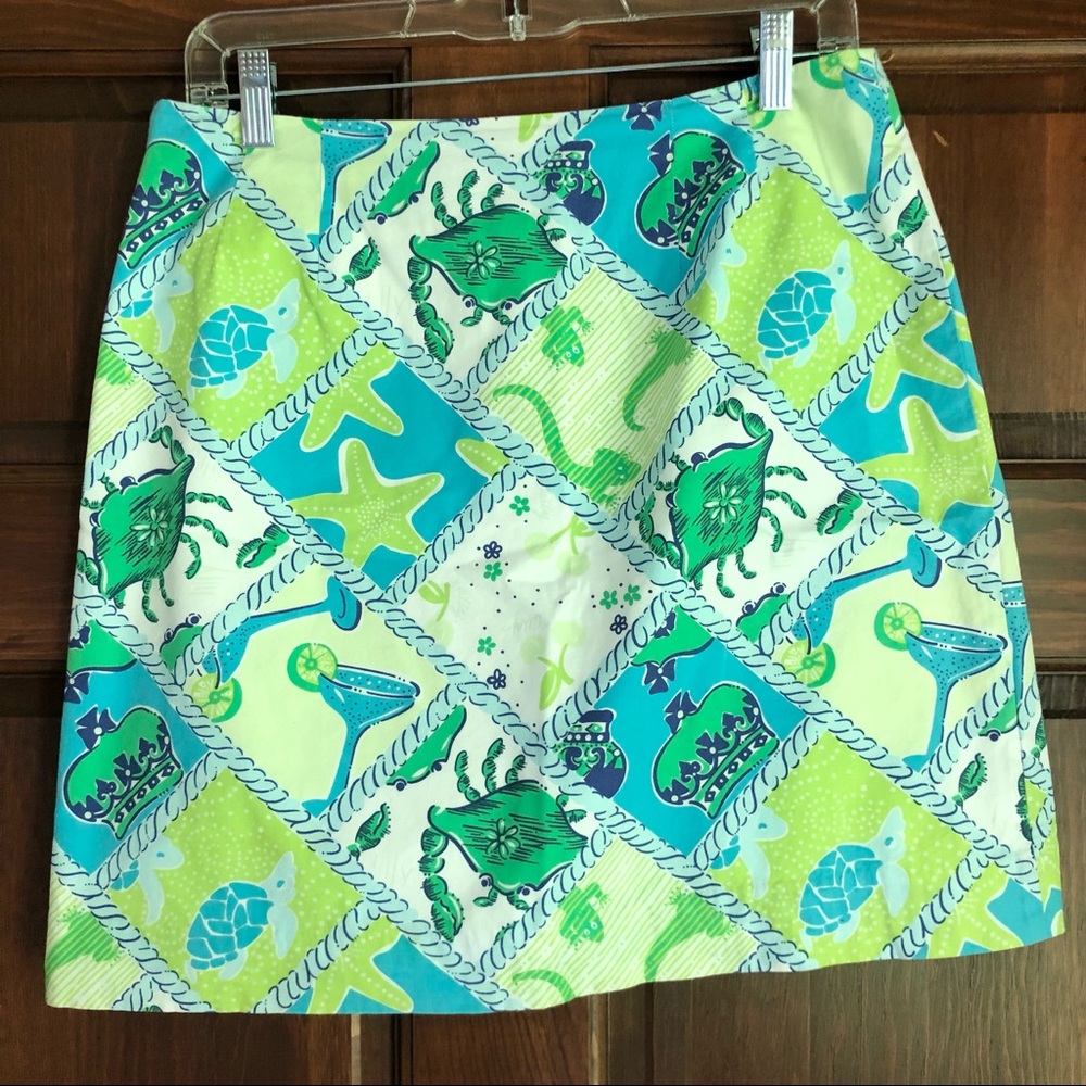 Lilly Pulitzer Crab Cocktail Skirt